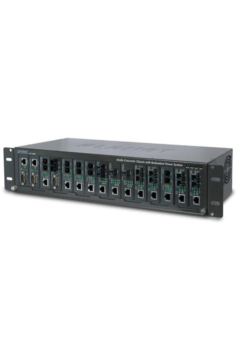 Genel Markalar 19-inch 15-slot Media Converter Chassis (AC POWER) Tdrtr