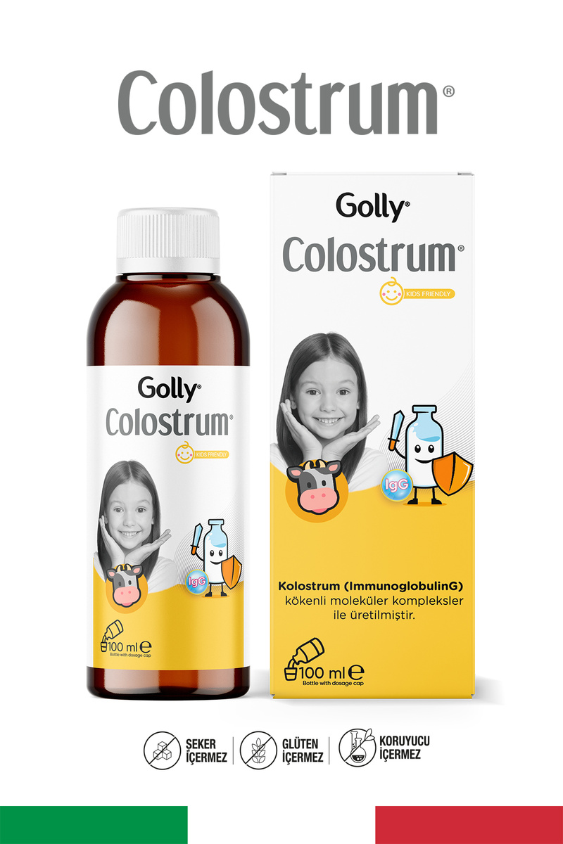 GOLLY Colostrum Saf Kolostrum 100 Ml