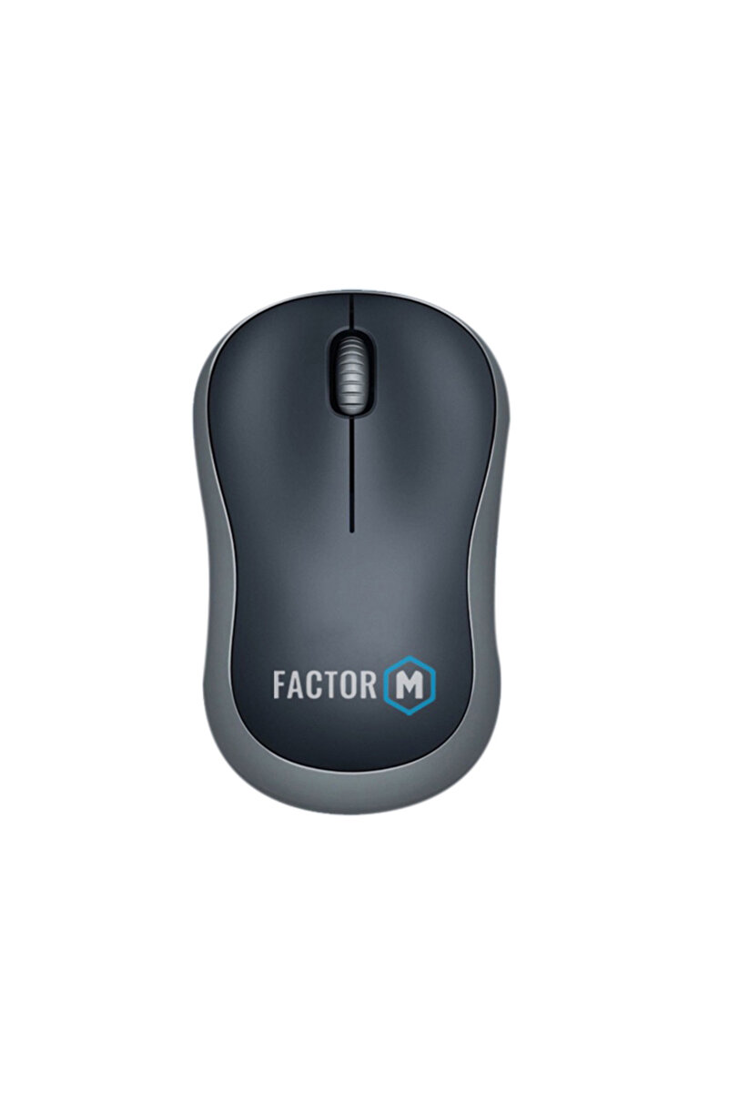 Factor-M Factor M M1 Süper Sessiz Kompact Kablosuz Mouse Siyah
