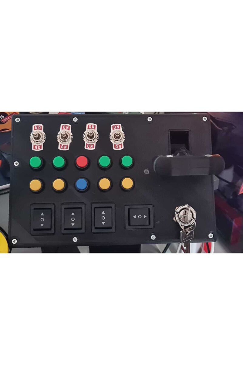 KAPLAN 3D BASKI BUTON BOX ETS2 VE ATS İÇİN