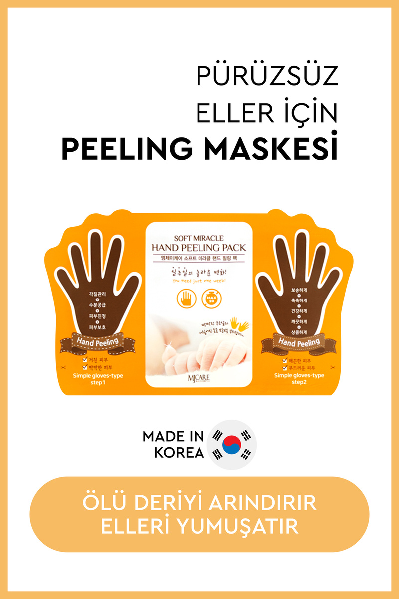 Mjcare Hand Peeling - Soyulan El Peeling Maskesi