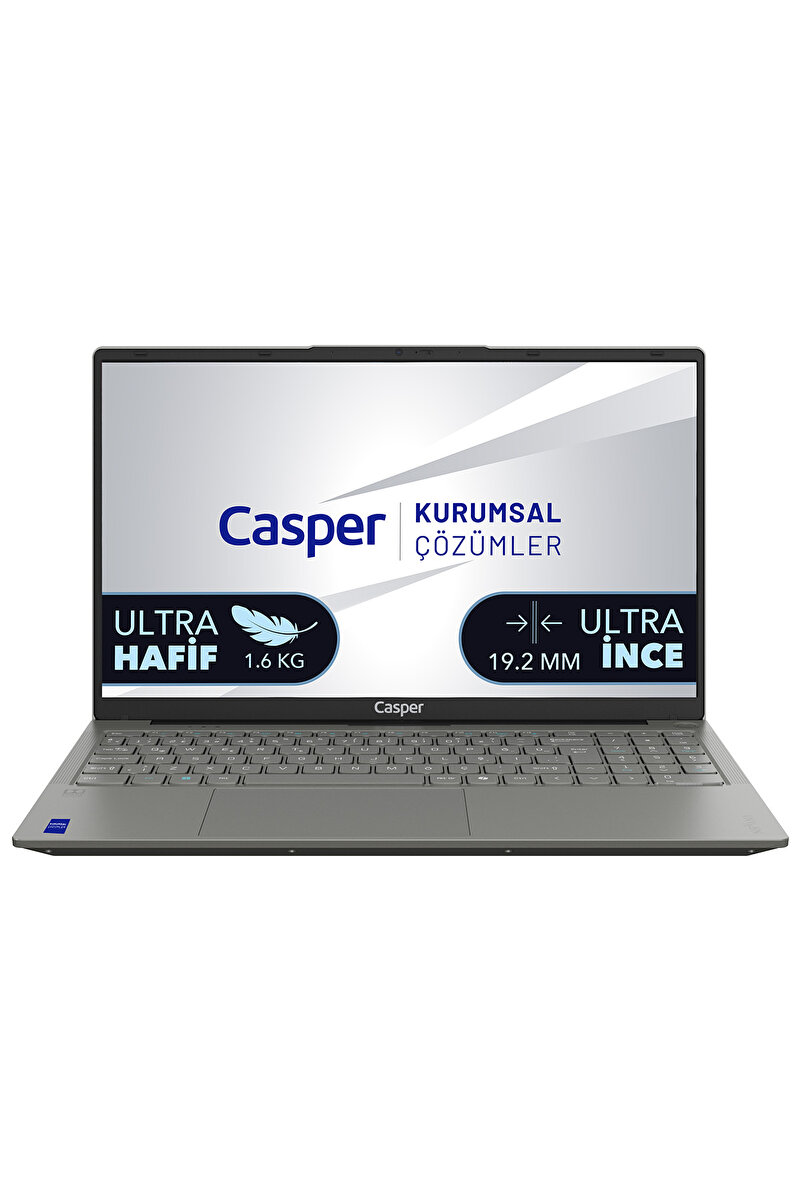 CASPER Nirvana X750 i7-13620H 16GB DDR5 480GB SSD Freedos 15.6" Laptop X750.1362-BV00X-G-F