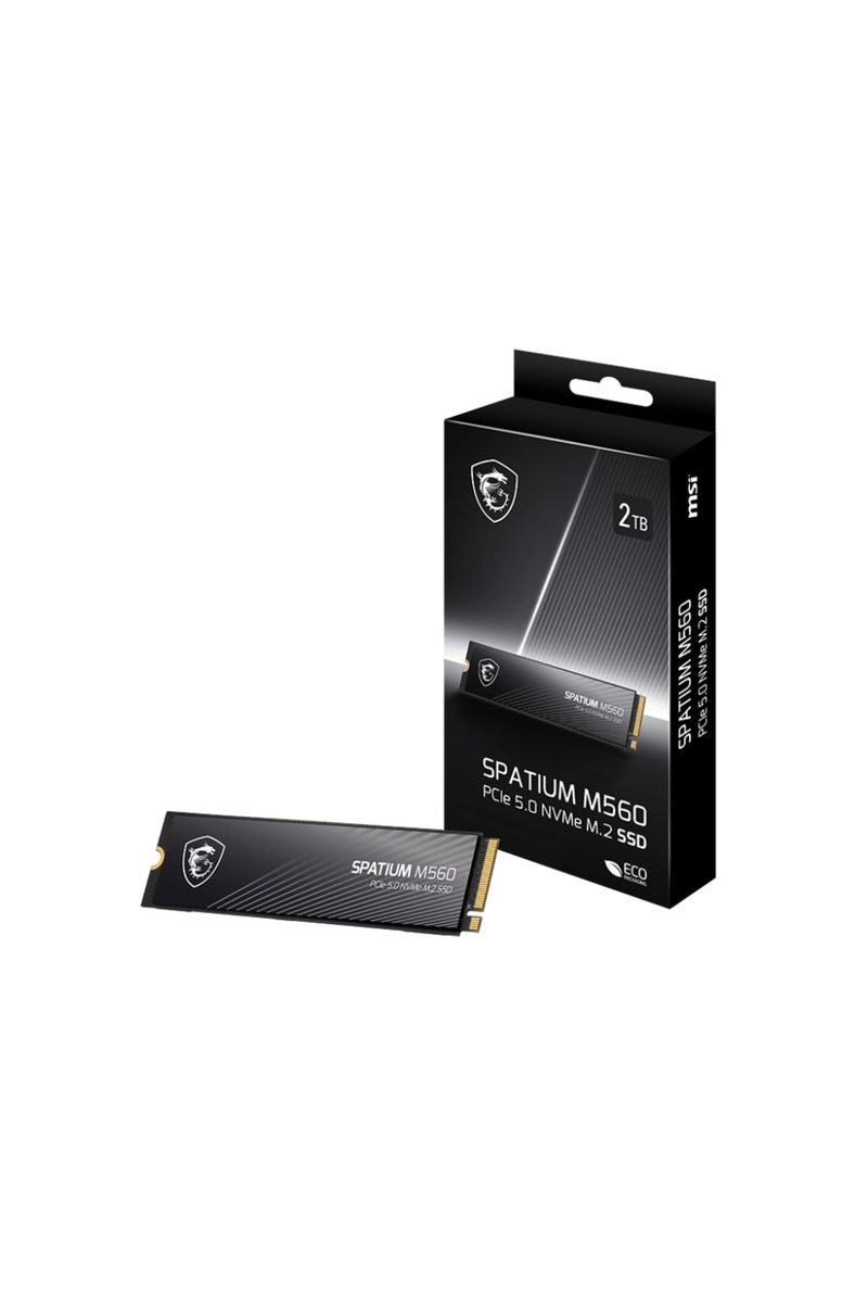 MSI Spatium M560 1 Tb 10300/8700mb/s Pcıe Gen5.0 Nvme M.2 Ssd Disk