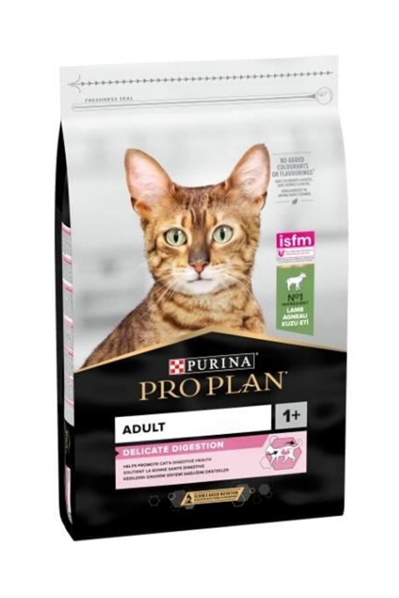 Pro Plan Delicate Kuzu Etli Hassas Sindirim ve Seçici Yetişkin Kedi Maması 10 Kg