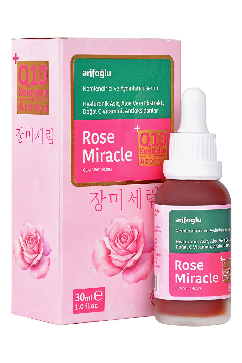Arifoğlu Rose Miracle Nemlendirici Ve Aydınlatıcı Serum Anti Aging 30ml Arlab