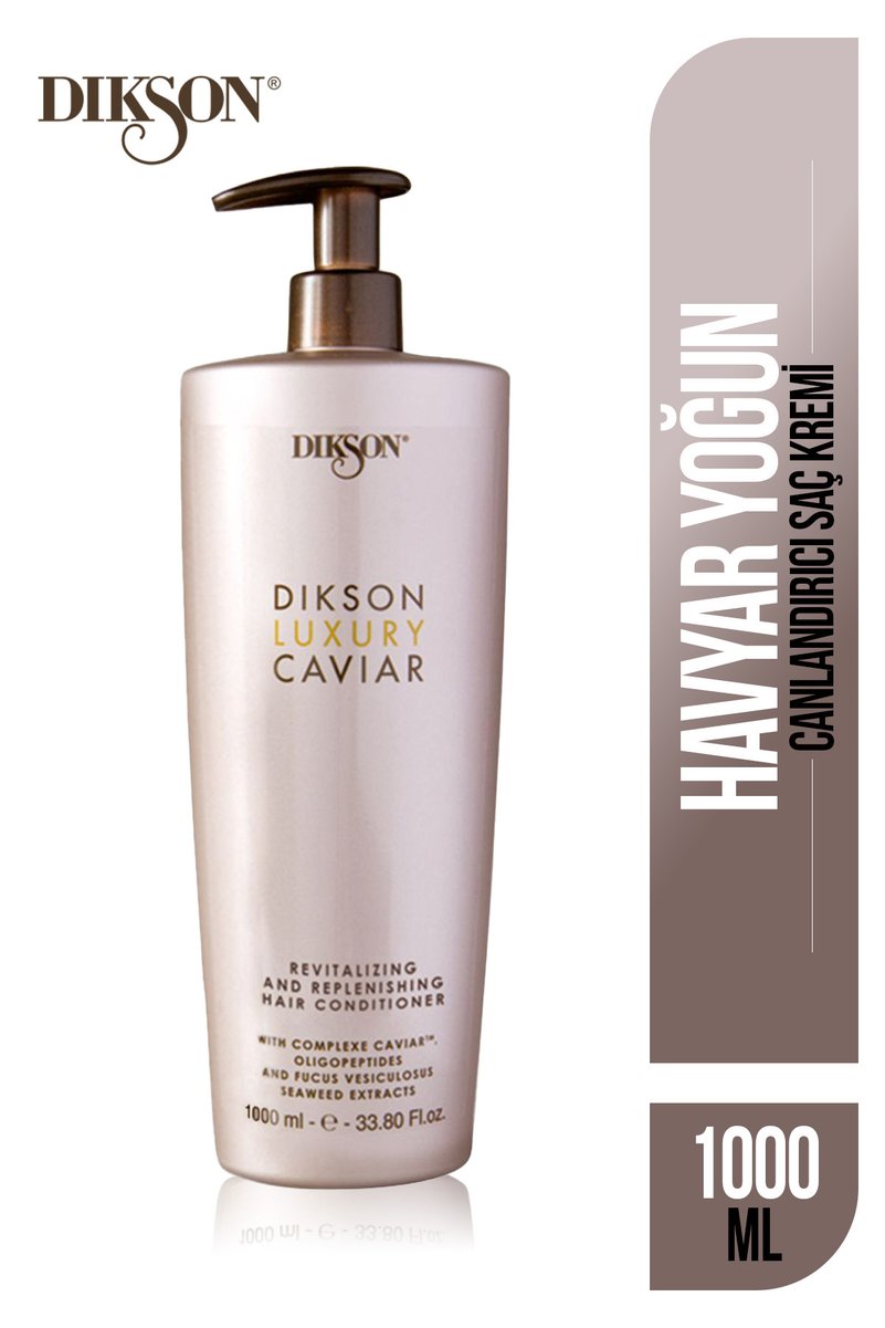 Dikson Havyar Yoğun Canlandırıcı Yenileyici Saç Kremi 1000ml