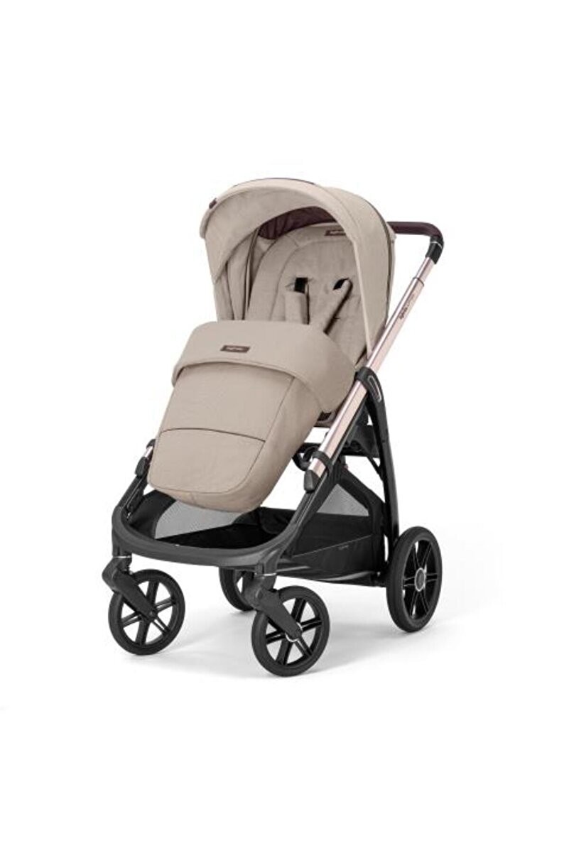 Inglesina Aptica Glam Tek El Tek Hamle Ile Katlanıp Açılan Çift Yön Bebek Arabası -Pashmina Beige