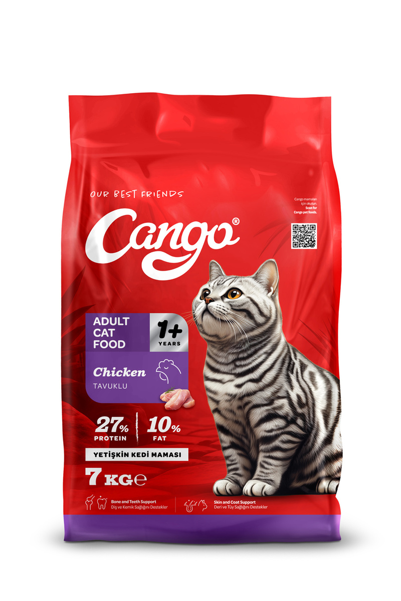 Cango Yetişkin Kedi Maması Tavuk Etli 7 KG