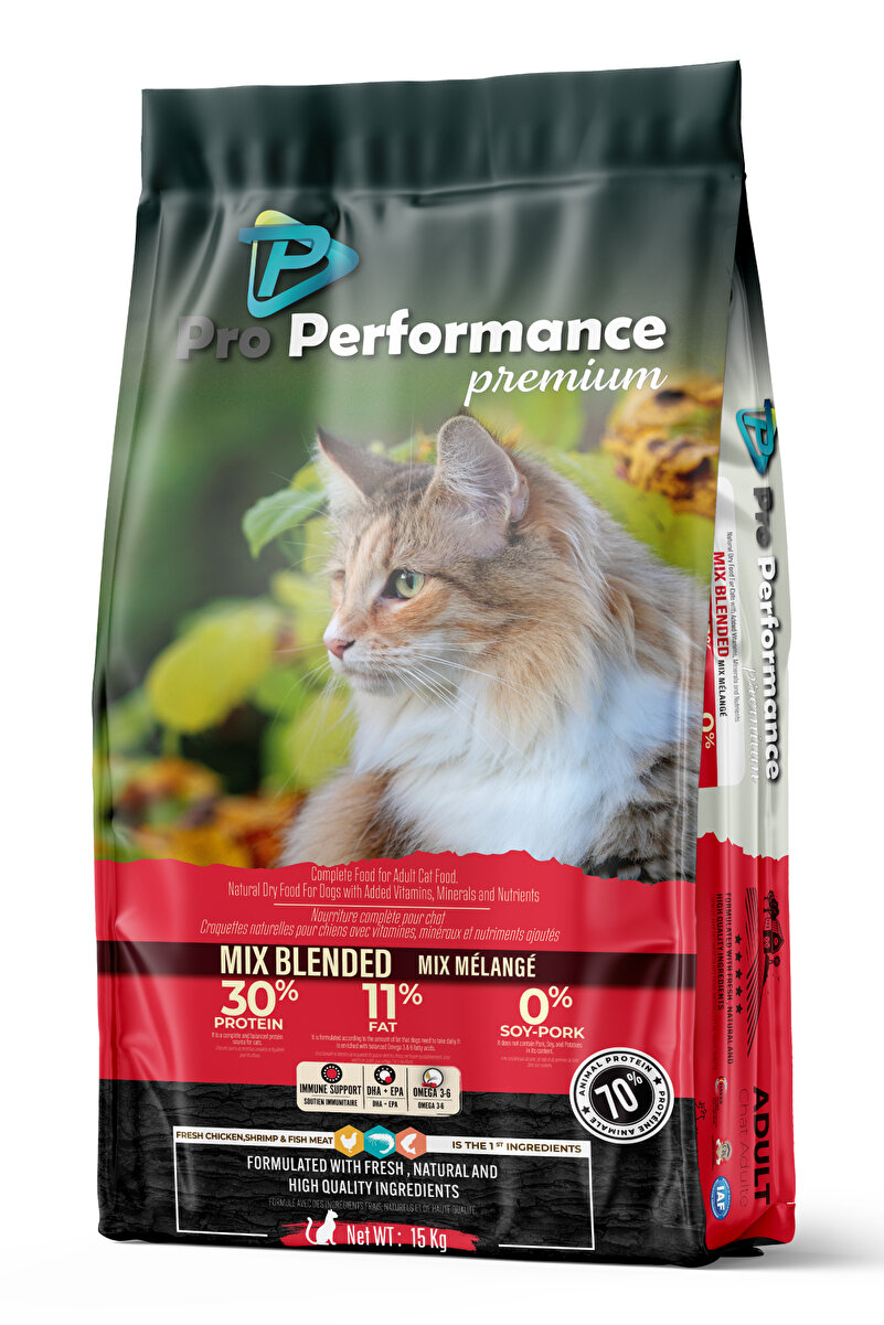 Pro Performance Premium Yetişkin Kedi Adult Cat Mix 15 Kg
