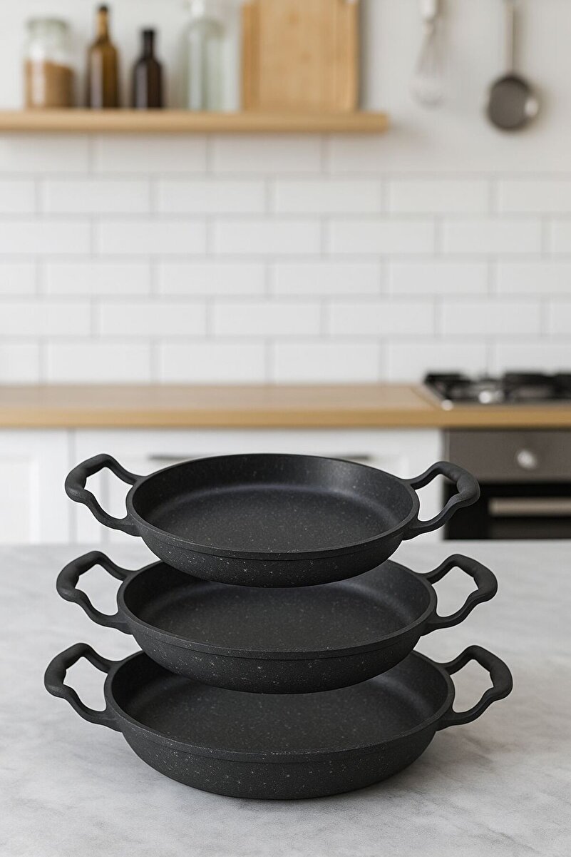 COCİNERO Premium 3'lü sahan seti