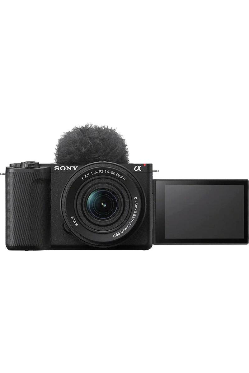 Sony ZV-E10 II Vlog Kamerası Gövde + 16-50 mm Motorlu Zoom Lens (SELP16502)