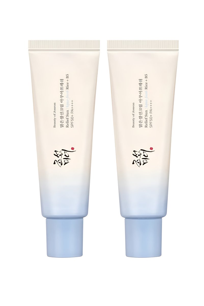 Beauty of Joseon Set Relief Sun Aqua Fresh Rice B5 Spf50 Pa Nemlendirici Yatıştırıcı Uv Koruyucu 50mlx2 2li Set