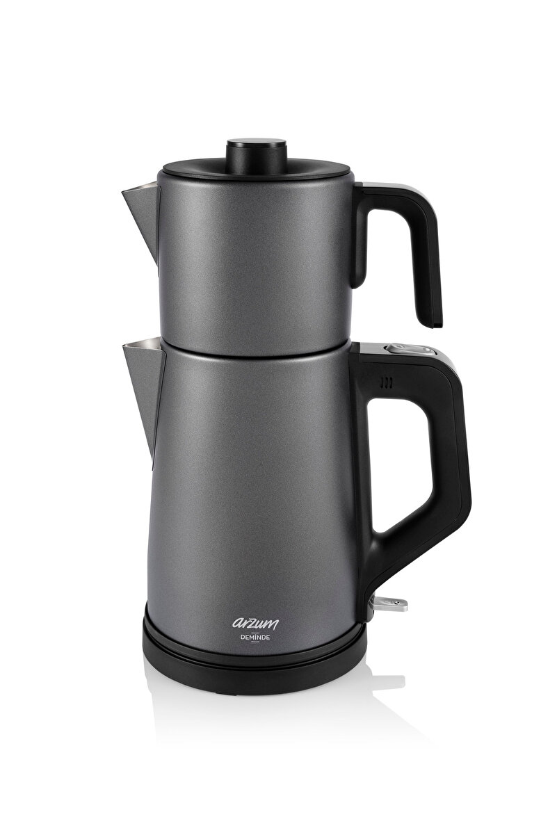 Arzum AR3130 (AR3129) Deminde Füme 1 Lt Demlik Kapasiteli 1800W Çay Makinesi