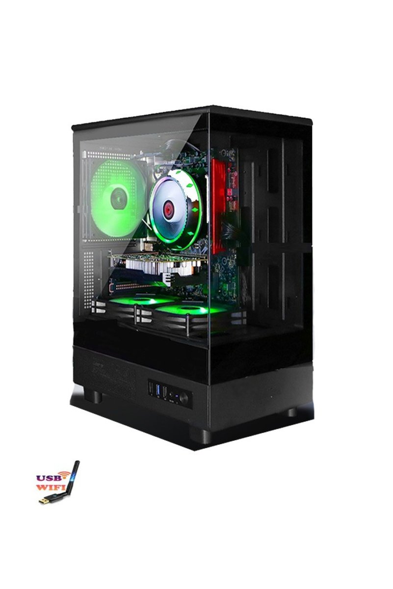 Apphirex Tc01 Ryzen 5 5500 16gb Ram 512gb M2 Ssd Rtx3050 Gddr6 6gb Masaüstü Oyuncu Bilgisayarı