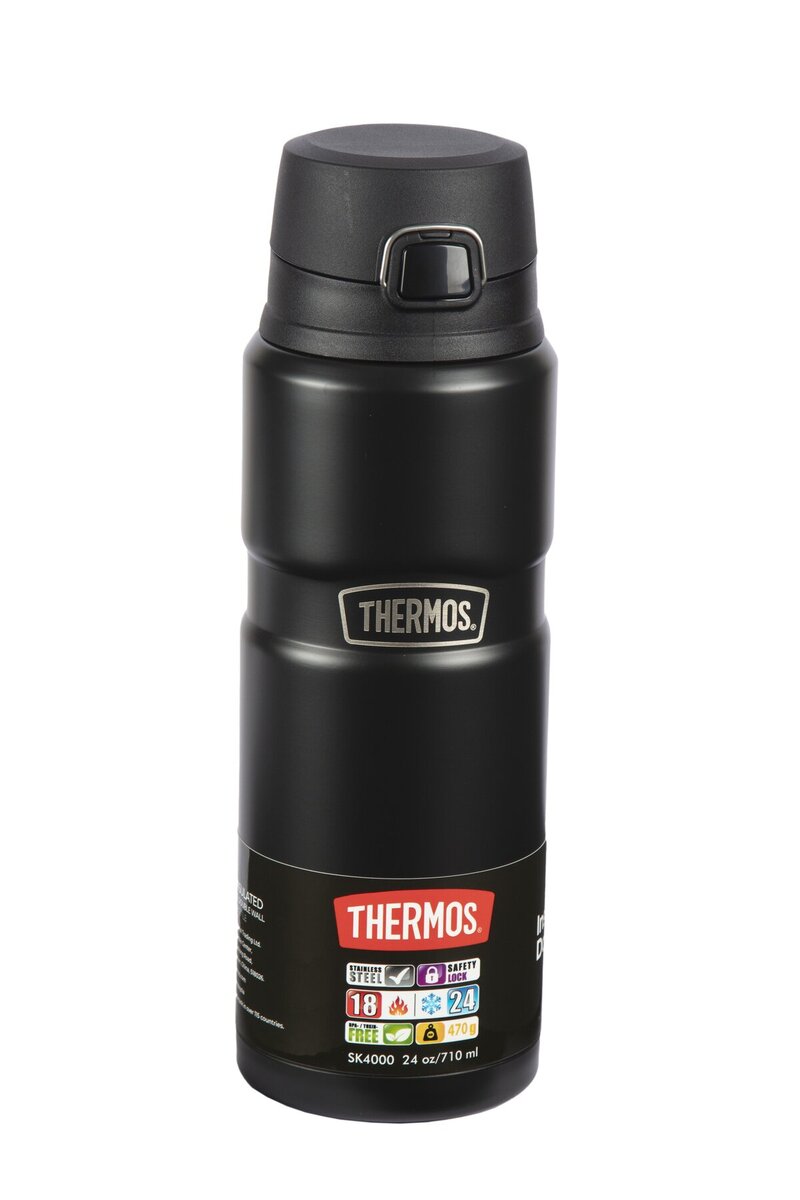 Thermos Stainless King Mug 0.71L Siyah Termos SK4000-AGTRAK