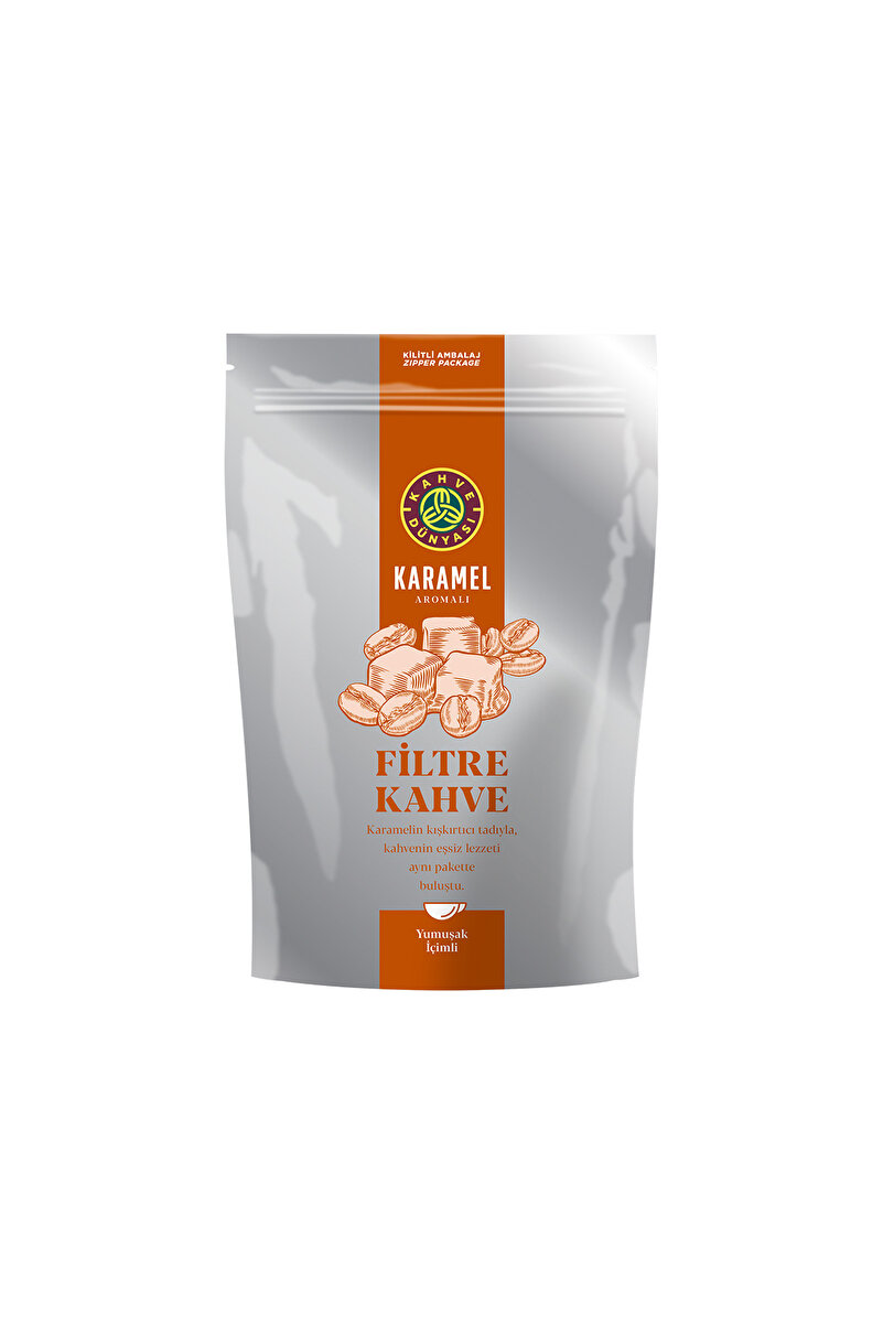 Kahve Dünyası Karamel Aromalı Filtre Kahve 250g