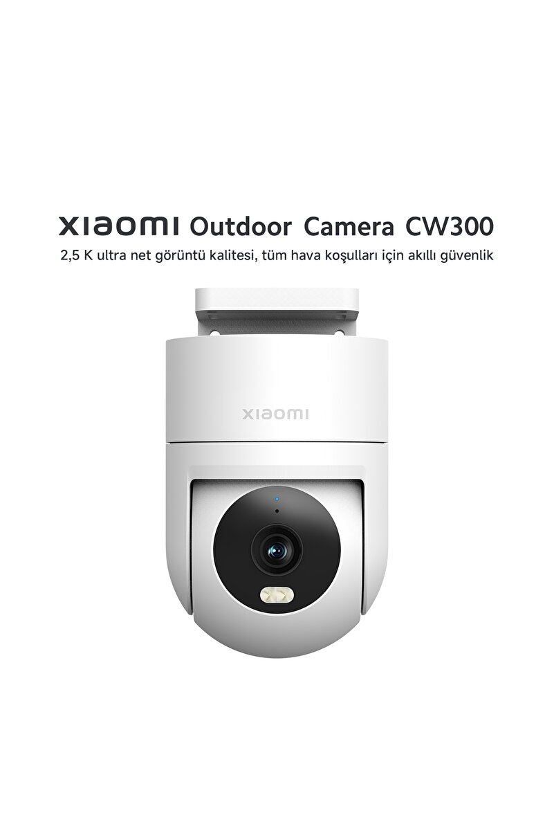 Xiaomi Outdoor Camera CW300 - Akıllı Dış Mekan Kamerası 4MP 360 PTZ IP66 (Xiaomi Türkiye Garantili)