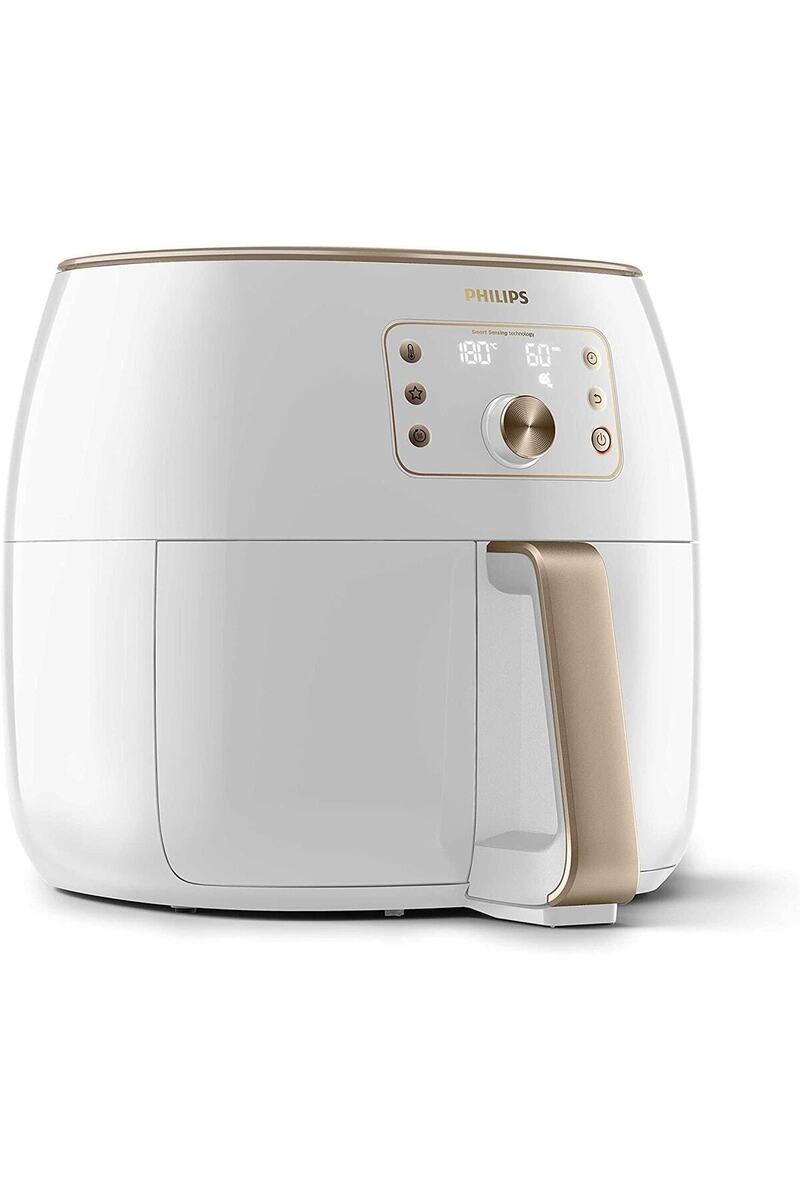 Philips Airfryer Xxl Smart Sensing Star White Aksesuar Hediyeli , Led Ekran , 2250 W , Beyaz , 7,3 Litre