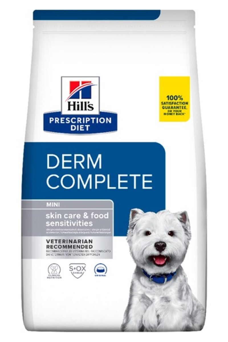 Hill's Prescription Diet Derm Complete Mini Irk Köpek Kuru Maması 6 kg
