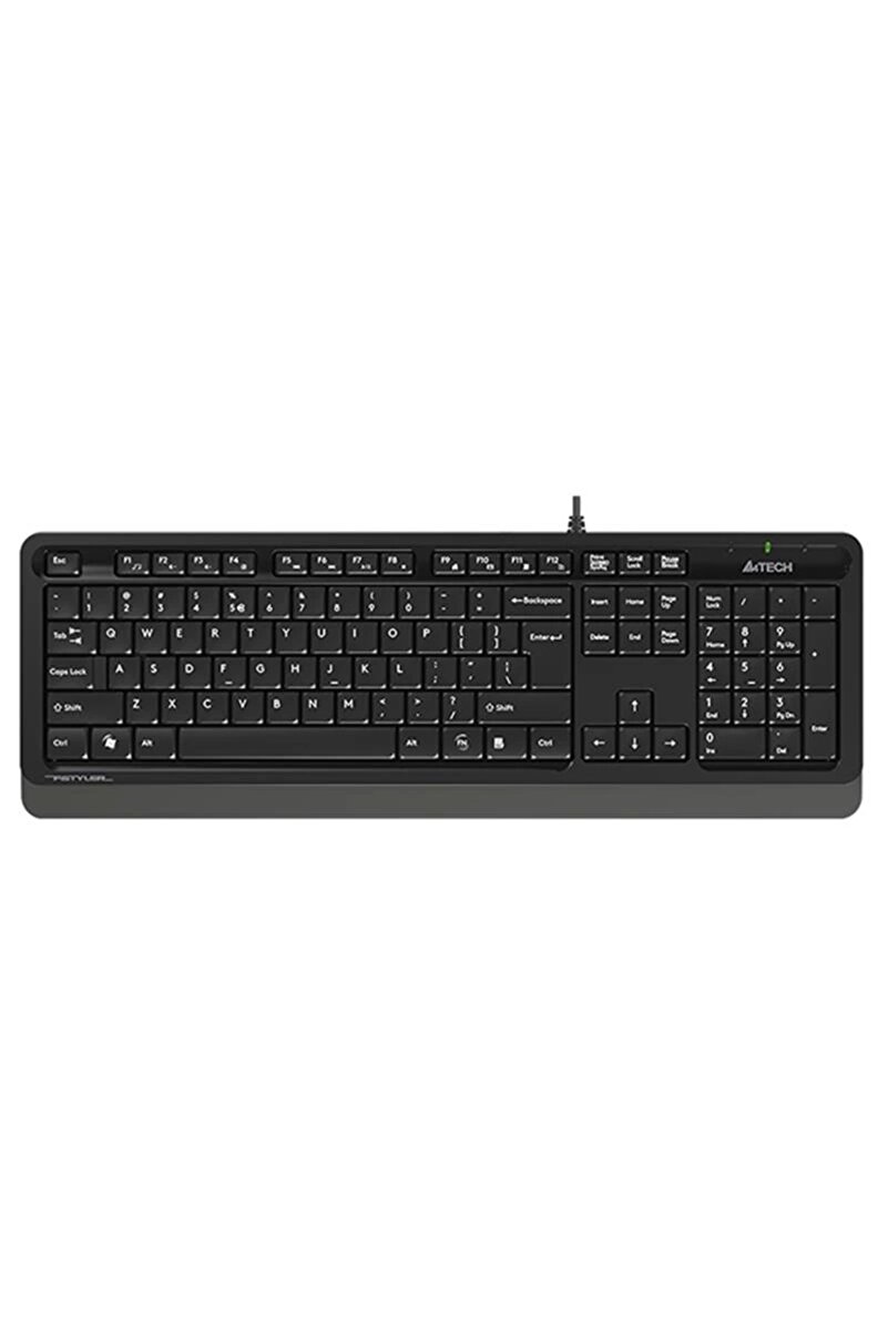 A4 Tech Fk10 Q Tr Mm Gri/siyah Usb Kablolu Klavye
