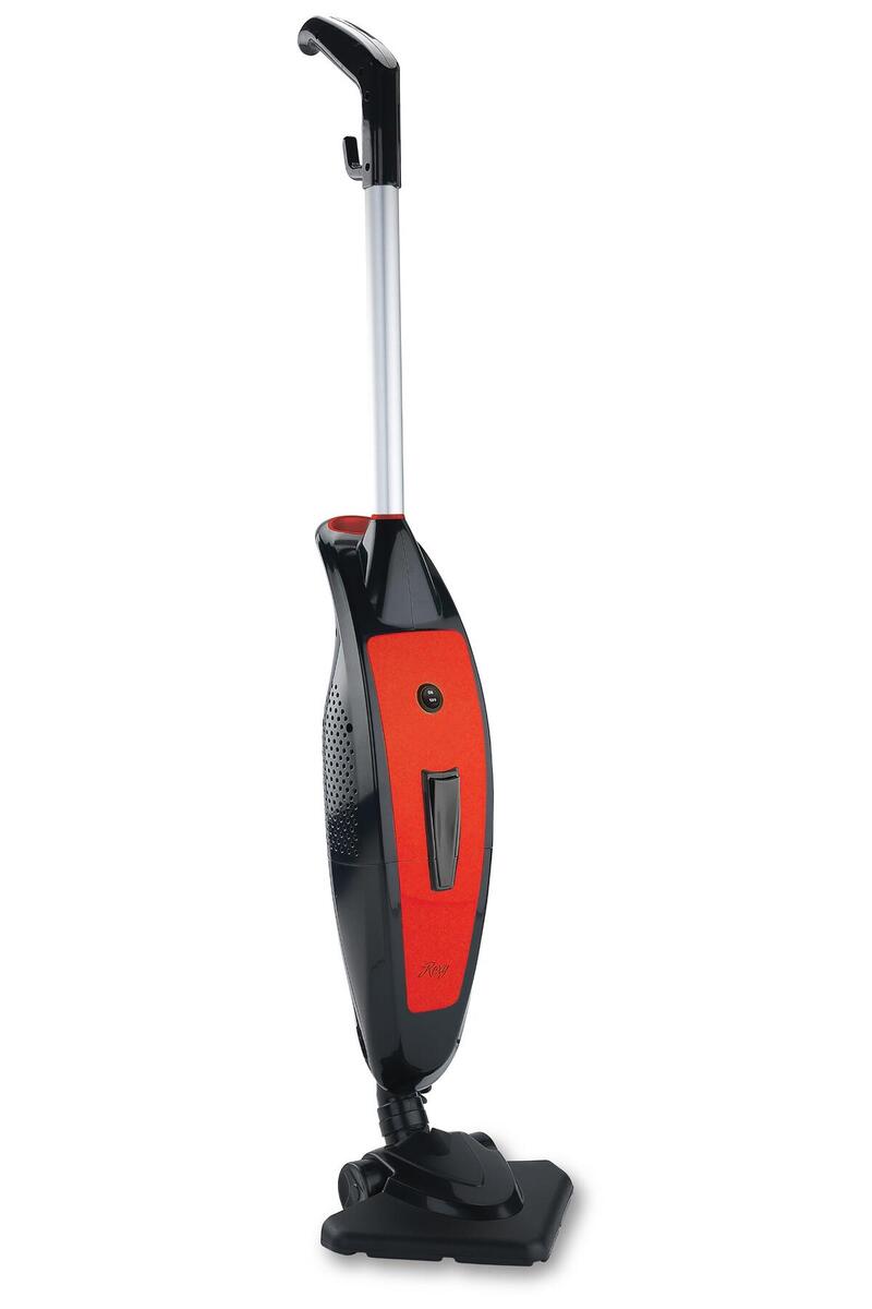 Schafer Roxy Dik Elektrikli Süpürge-Siyah/Kırmzı