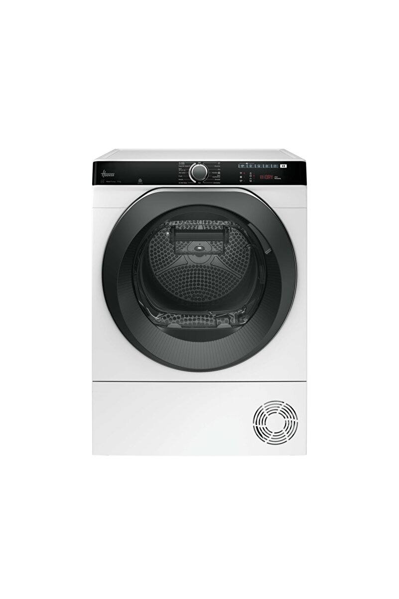 Hoover NDP 9N2TBES-17 9 kg Wi-Fi Bağlantılı Isı Pompalı Kurutma Makinesi