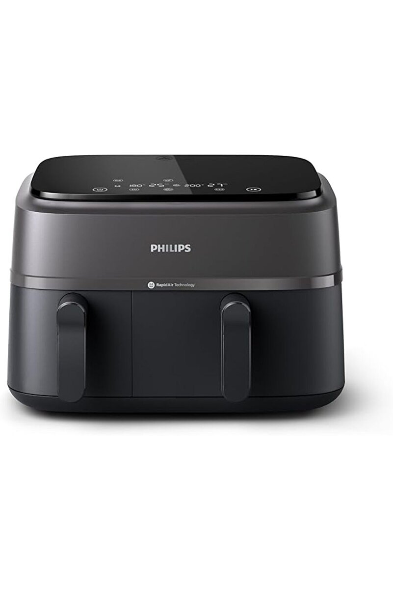 Philips Çift Sepetli Airfryer 3000 Serisi - 2750w, 9l Kapasite, Siyah - Na350/09