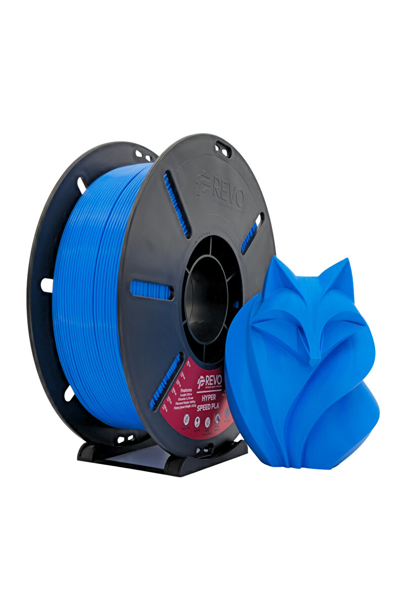 REVO FİLAMENT Revo Hyper Speed Pla Filament Mavi 1.75mm (1kg)