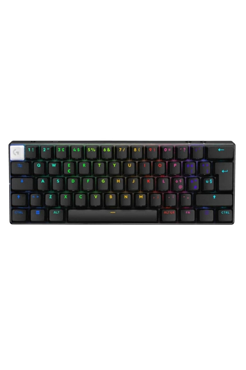 logitech PRO X 60 LIGHTSPEED Wireless Siyah Gaming (Oyuncu) Klavye - 920-011913
