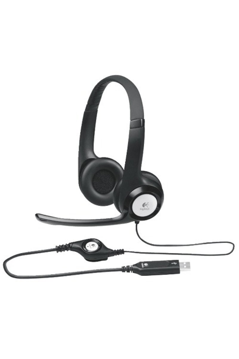 logitech H390 USB Gürültü Önleyici Mikrofonlu Kulaklık - Siyah.