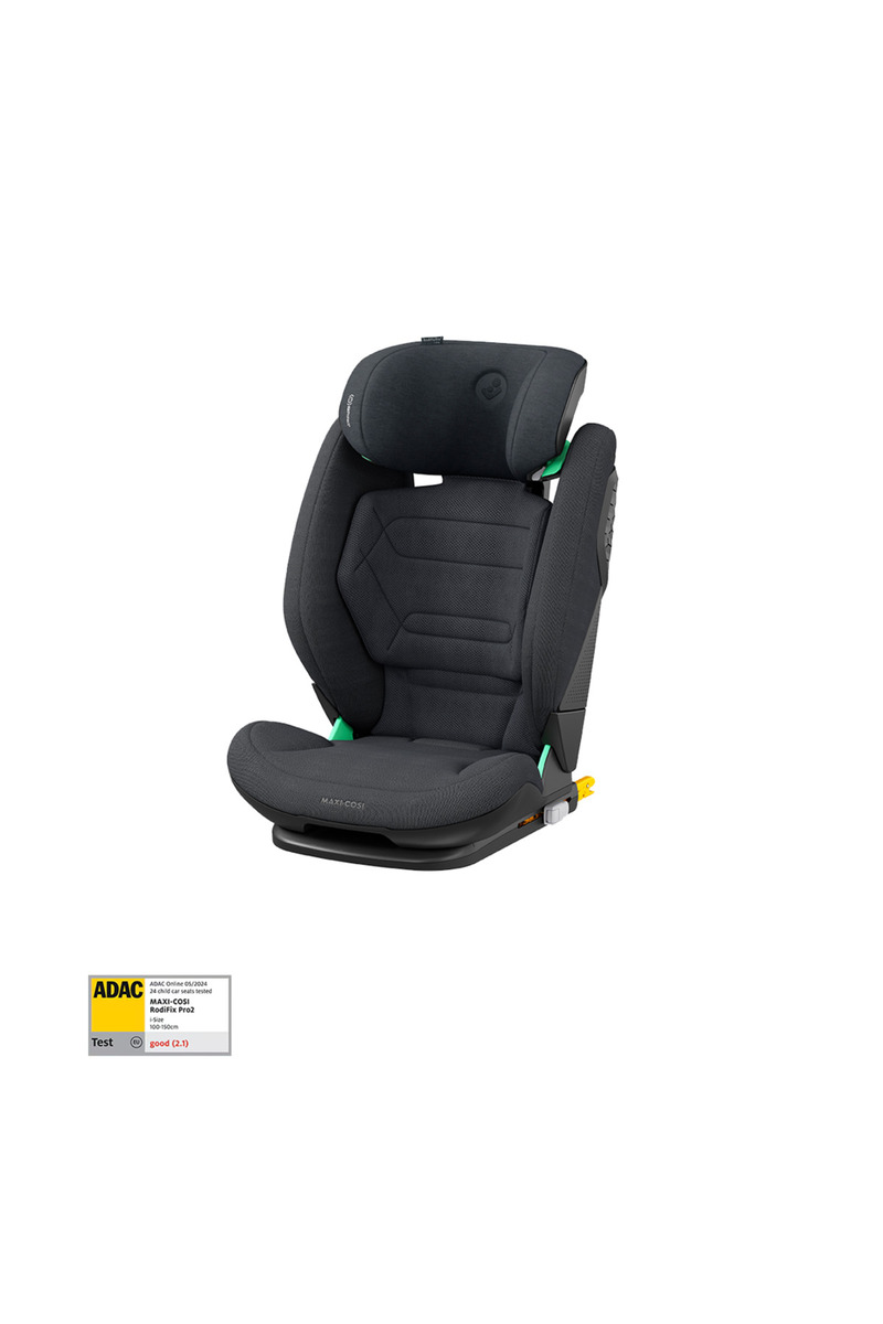 MAXİ-COSİ Maxi-Cosi RodiFix Pro I-Size İsofix'li 15-36 Kg Çocuk Oto Koltuğu Authentic Graphite