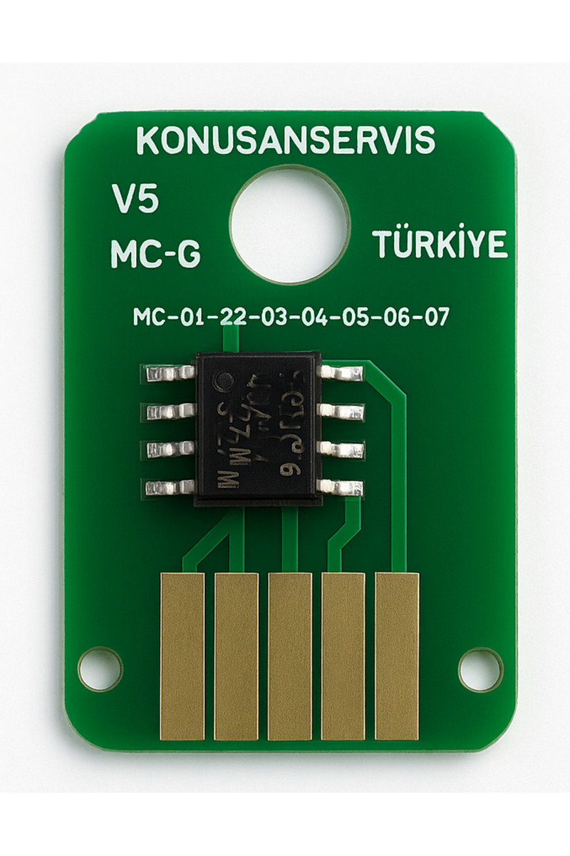 KONUSANSERVİS MC G 01 02 03 04 05 06 07 uyumlu çip