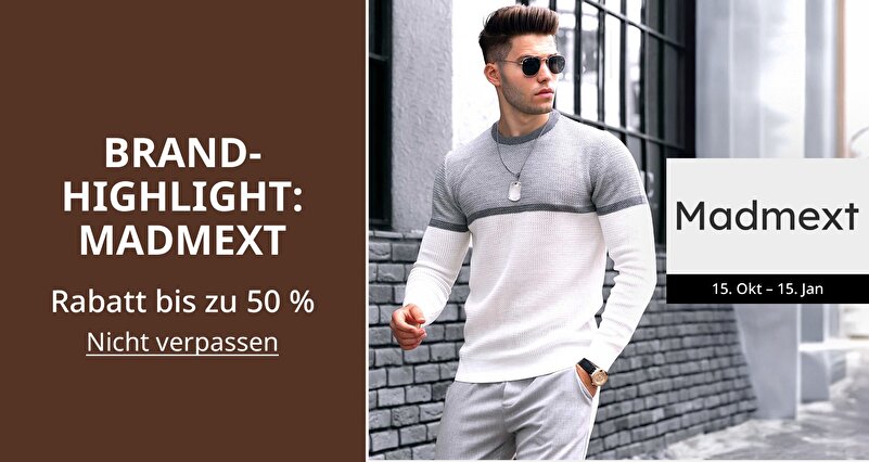 PIM_singlewidget_DACH Madmext regular man_Brand highlight: 
{1}_Men