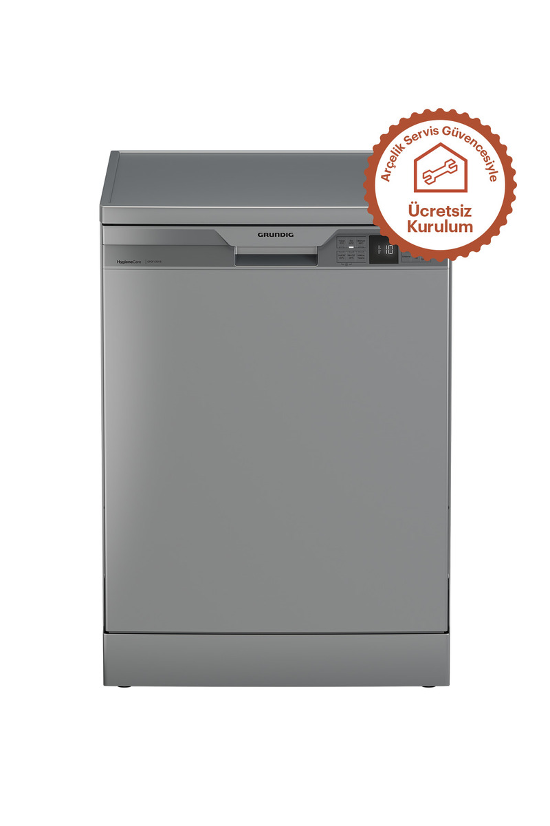 Grundig Gpdf 5701 Silver 5 Programlı Bulaşık Makinesi