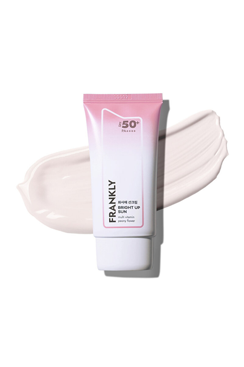 FRANKLY Bright Up Ton Eşitleyici ve Aydınlatıcı Mineral Güneş Kremi SPF50+ PA++++ 50 mL