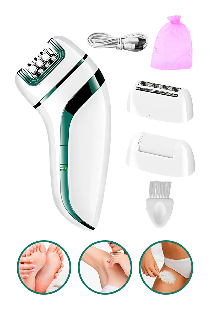 DEMPOWER Dp-15 Yeşil Renk Epilasyon Cihazı 3 Başlıklı