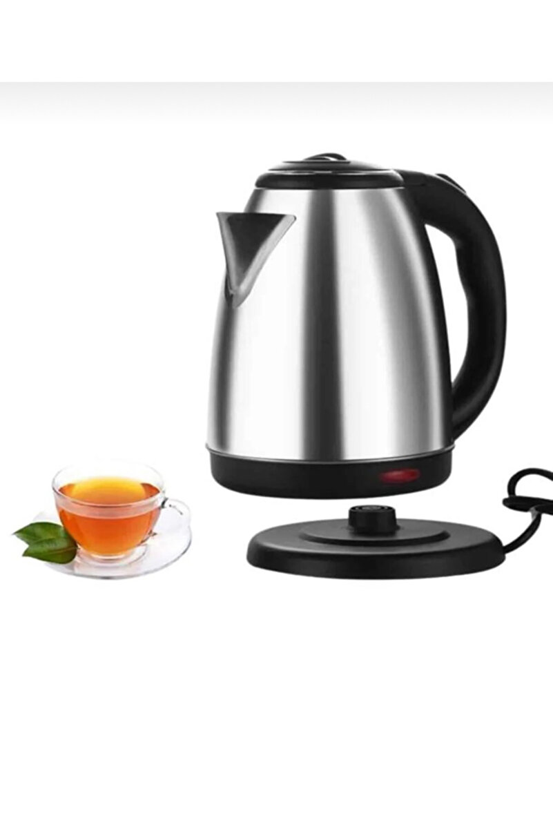 abnturk Dayanıklı Paslanma Çelik Gövdeli 1.8 Lt Su Isıtıcı Keetle
