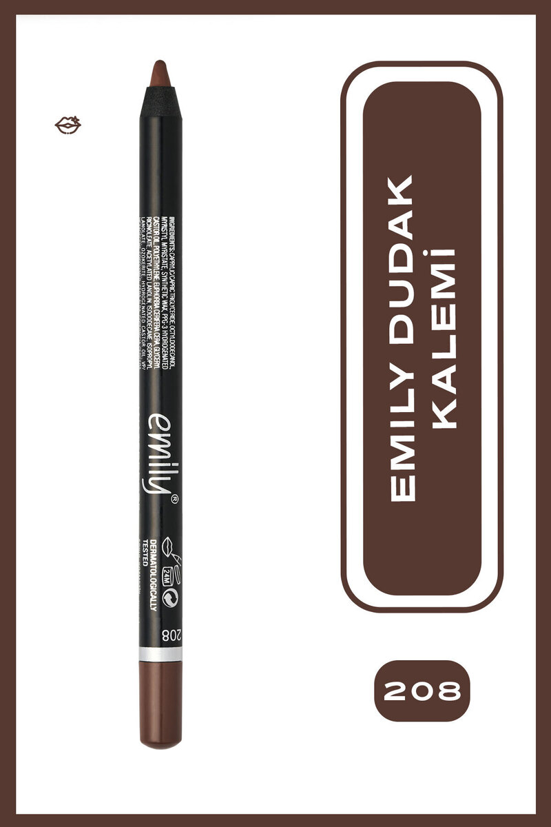 Golden Rose Long Lasting Lip Pencil - 208 - Dudak Kalemi