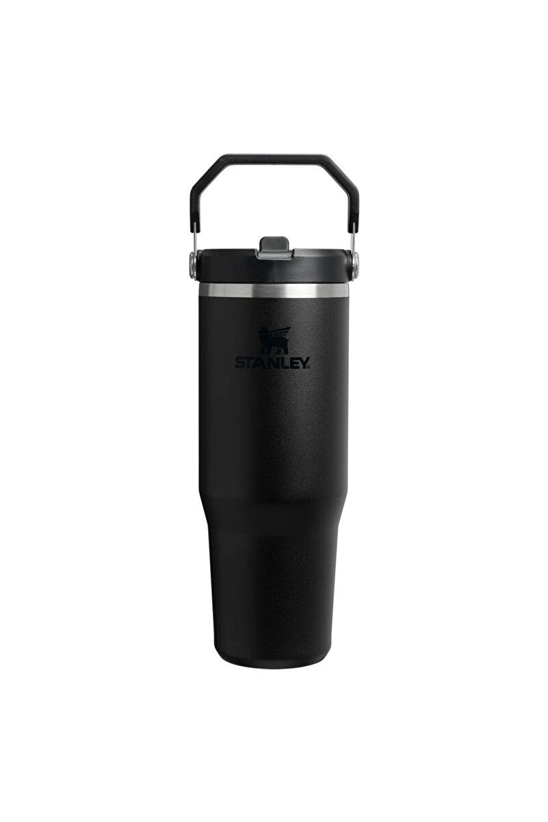 Stanley The IceFlow Flip Straw Pipetli Termos Bardak 0,89 LT Black 2.0