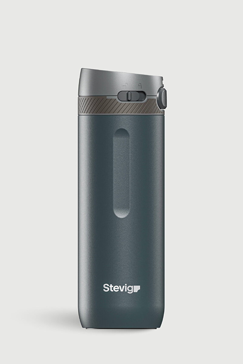 Stevig 4 Action Trigger-Control Çelik Termos 500 ML Dark Navy ST-227