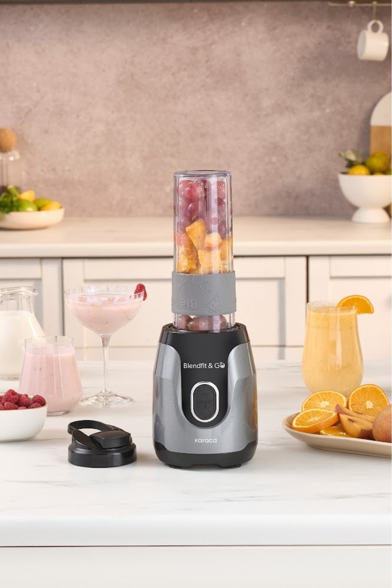 Karaca Blendfit Go Personal Kişisel Smoothie Blender Antrasit