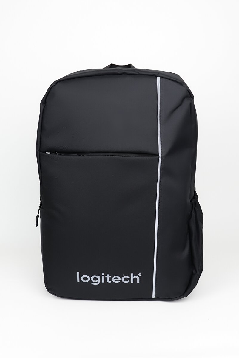 logitech Orijinal 4 Bölmeli Unisex 15.6" Su İtici Kumaş Laptop Bölmeli Notebook Bilgisayar İçin Sırt Çantası
