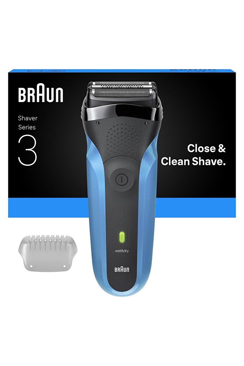 Braun Series 3 Elektrikli Tıraş Makinesi, Islak ve Kuru, 310S