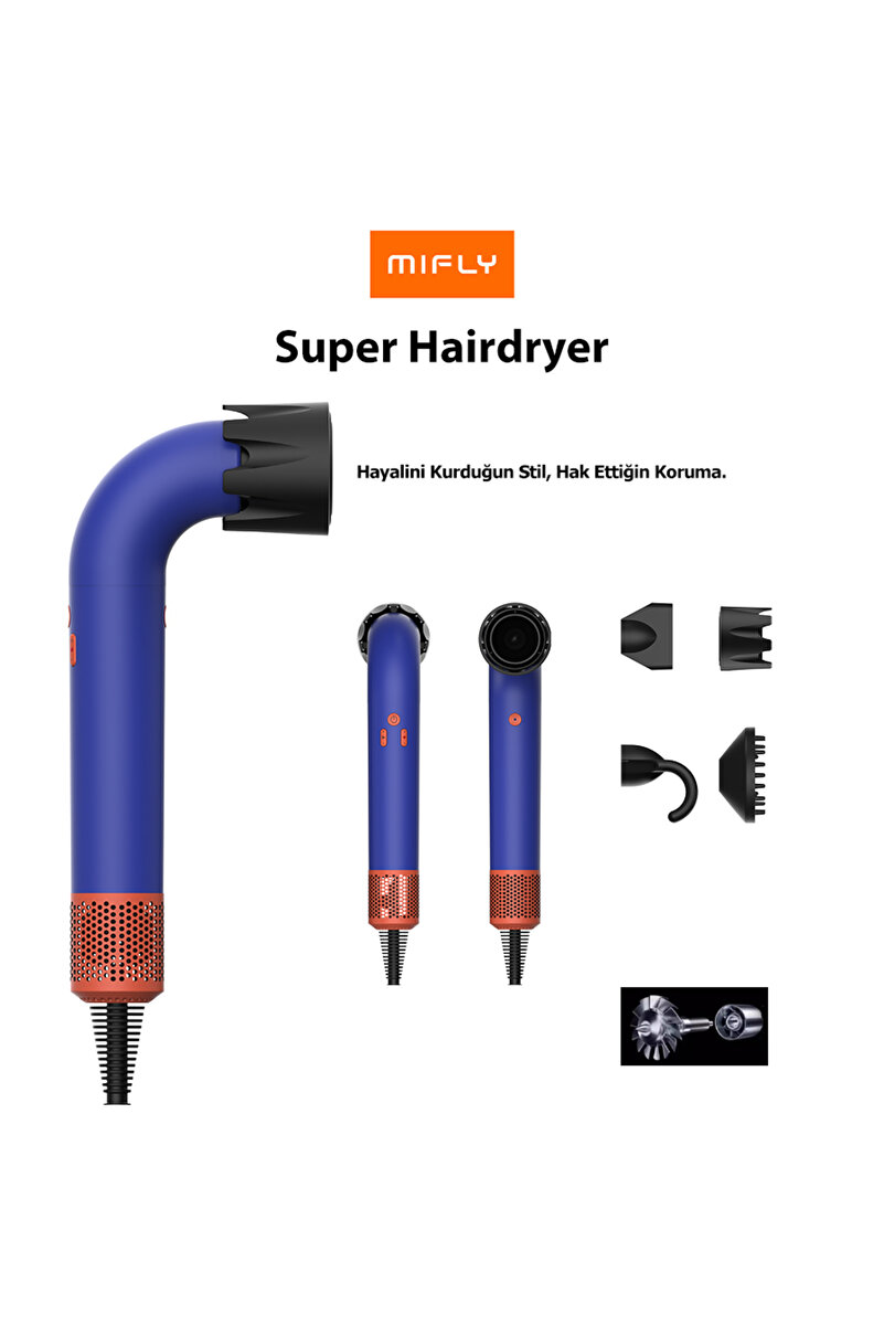 miFly Super Hairdryer Saç Kurutma Makinesi