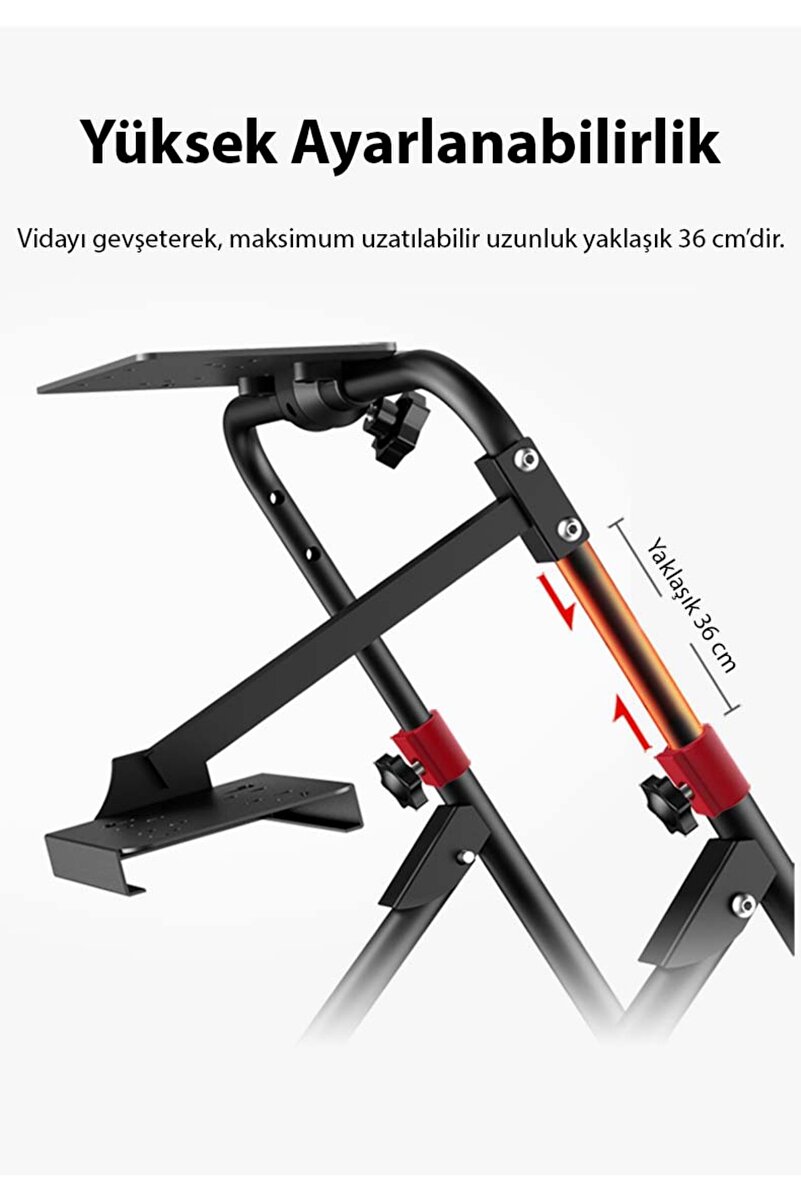 pxn A9 Yarış Direksiyonu Standı (G25/G27/G29/G920/G923) Uyumlu PXN-V10/V900 Destekli,Katlanabilir