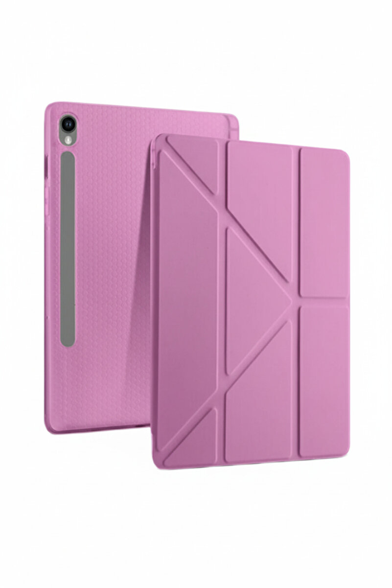 TEKNETSTORE Galaxy Tab S9 Fe/s10 Fe/S10 Lite 10.9 Kılıf Uyumlu Kalem Bölmeli Katlanabilir Standlı Koruyucu Kapak