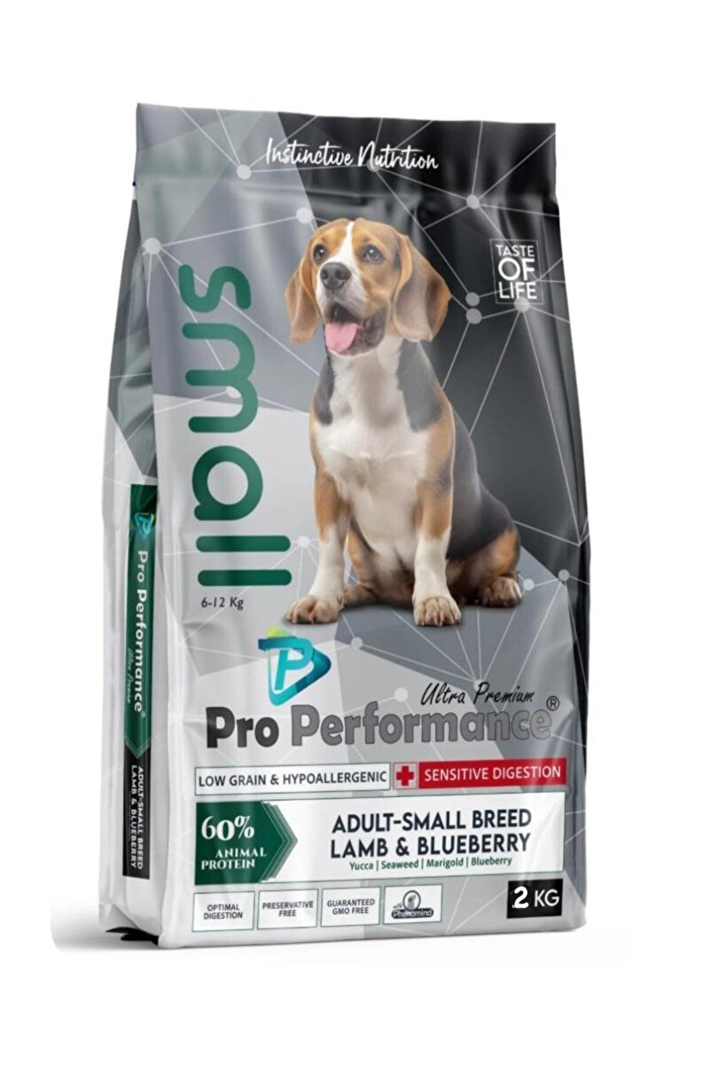 Pro Performance PRO PERF.ADULT SMALL DOG LAMB & BLUEBERRY 2 KG