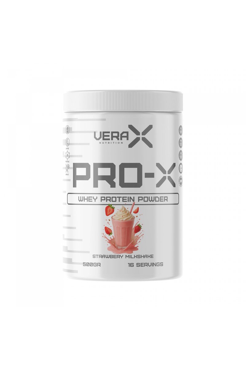 ARES NUTRITION VERA-X NUTRITION WHEY PROTEIN PRO-X STRAWBERRY MILKSHAKE 1000 GR | 30 SERVİS