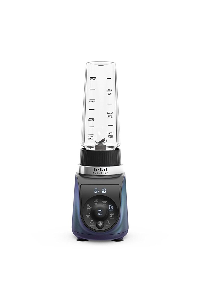 TEFAL Blend Up Kişisel Smoothie Blender 1000W Kuzey Mavisi + 2 adet BPA'sız Şişe (0,4L & 0,7L)