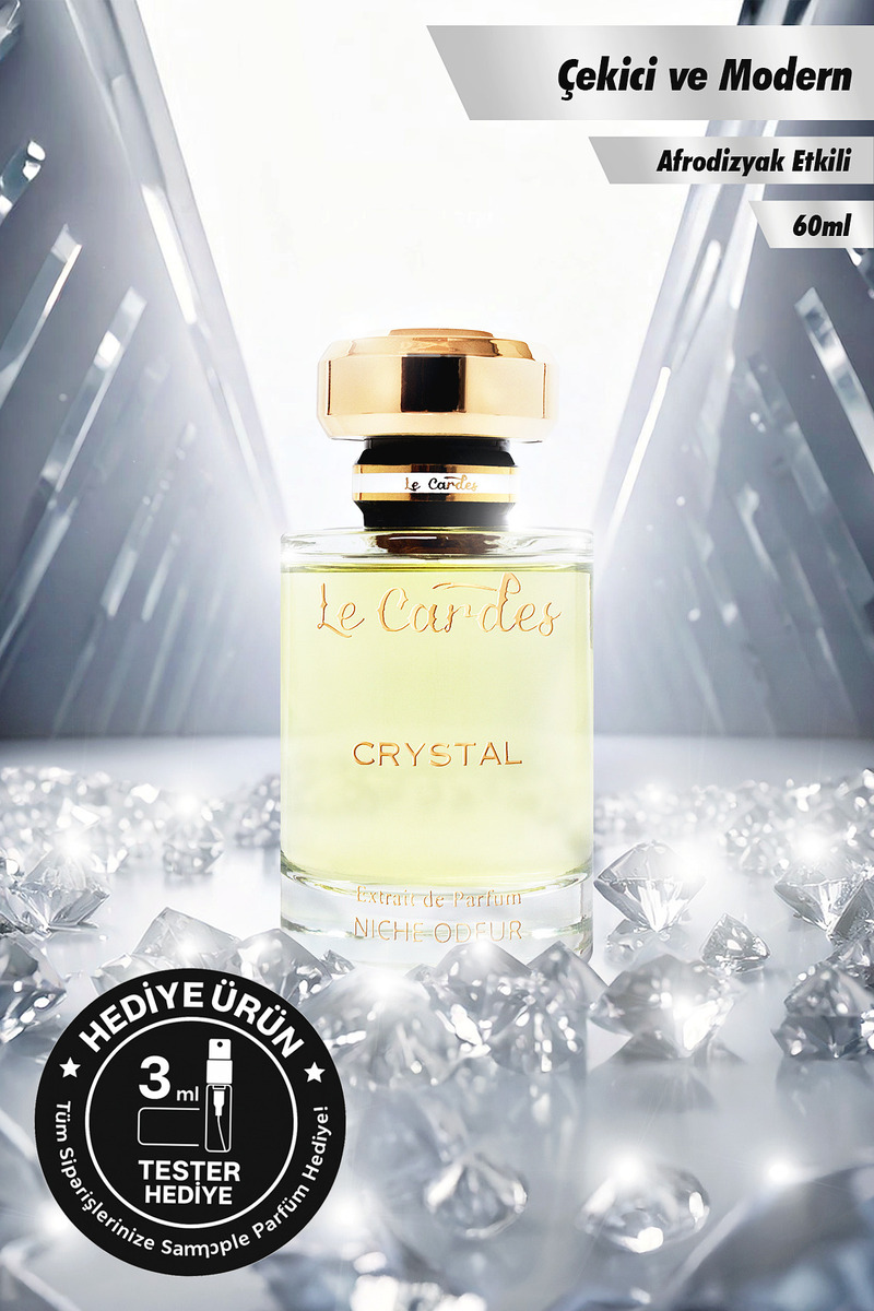 Le Cardes Aphrodisiac Etkili Crystal Exrait Kadın Parfüm 60 ml
